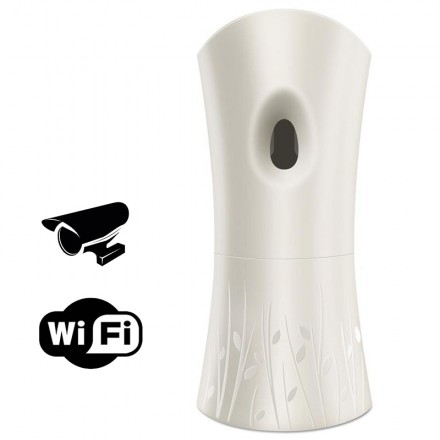 Camera Video Wifi/P2P 1080P HD cu Redare pe Telefonul Mobil - 32GB - Senzor de Miscare, Integrata in Odorizant de Camera [ODD11]